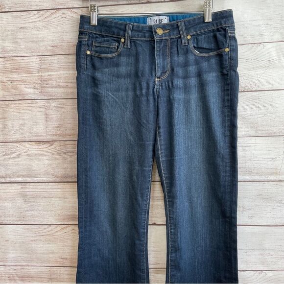 PAIGE SKYLINE BOOT CUT JEANS - Picture 2 of 5